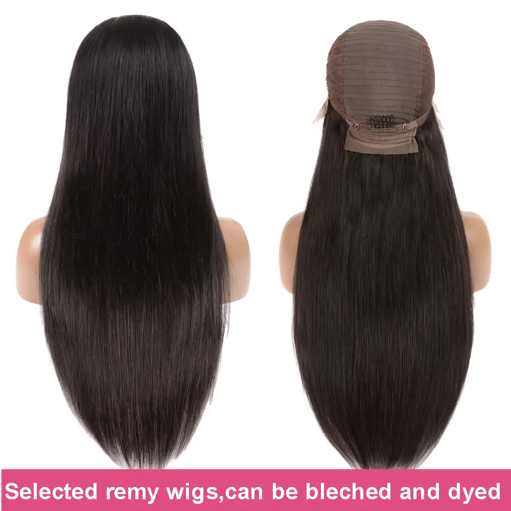 Ali Queen Lace Closure Human Hair Wigs for Black Women 5x5 HD Lace Wig High Density Virgin Human Hair Wig Natural Color Hairline