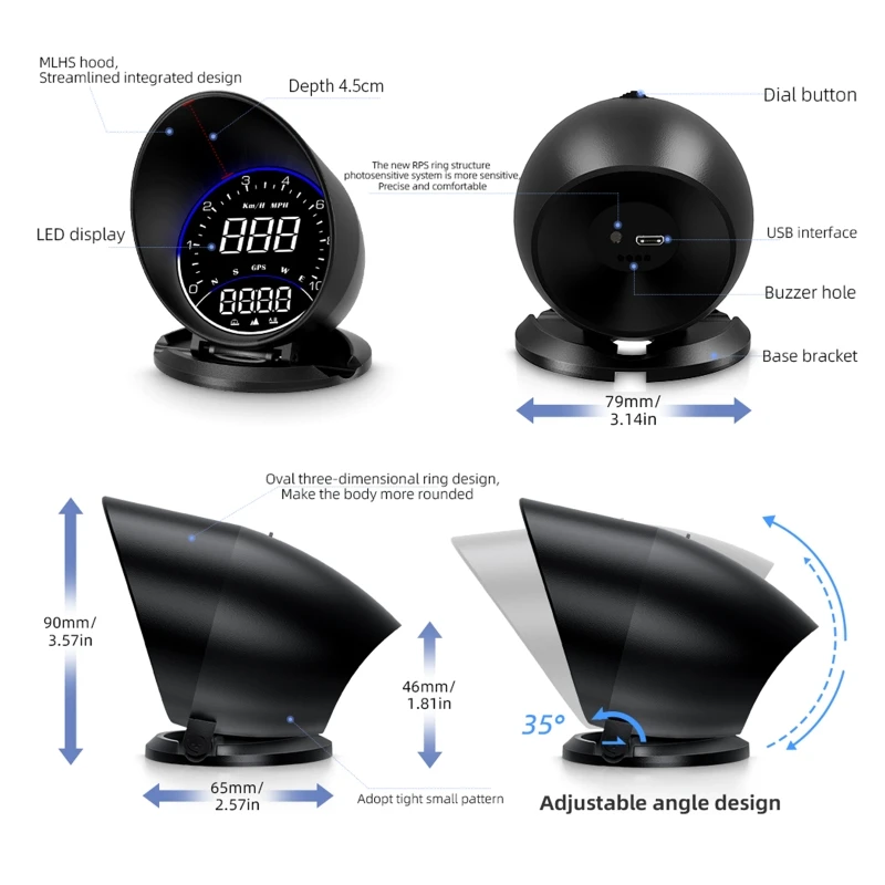 2022 ο G6 ڵ OBD2 GPS   ÷ ڵ  HUD  ÷, κ  ڵ ӵ ׼
