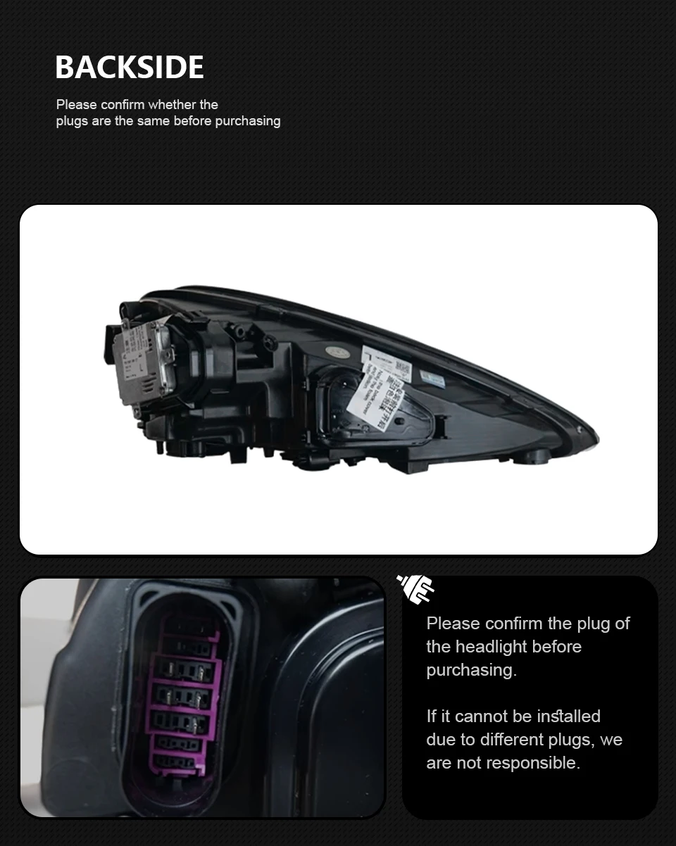 AKD Head Lamp for Porsche Panamera 970 LED Headlight 2010-2017 Headlights 971 DRL Turn Signal High Beam Angel Eye Projector Lens