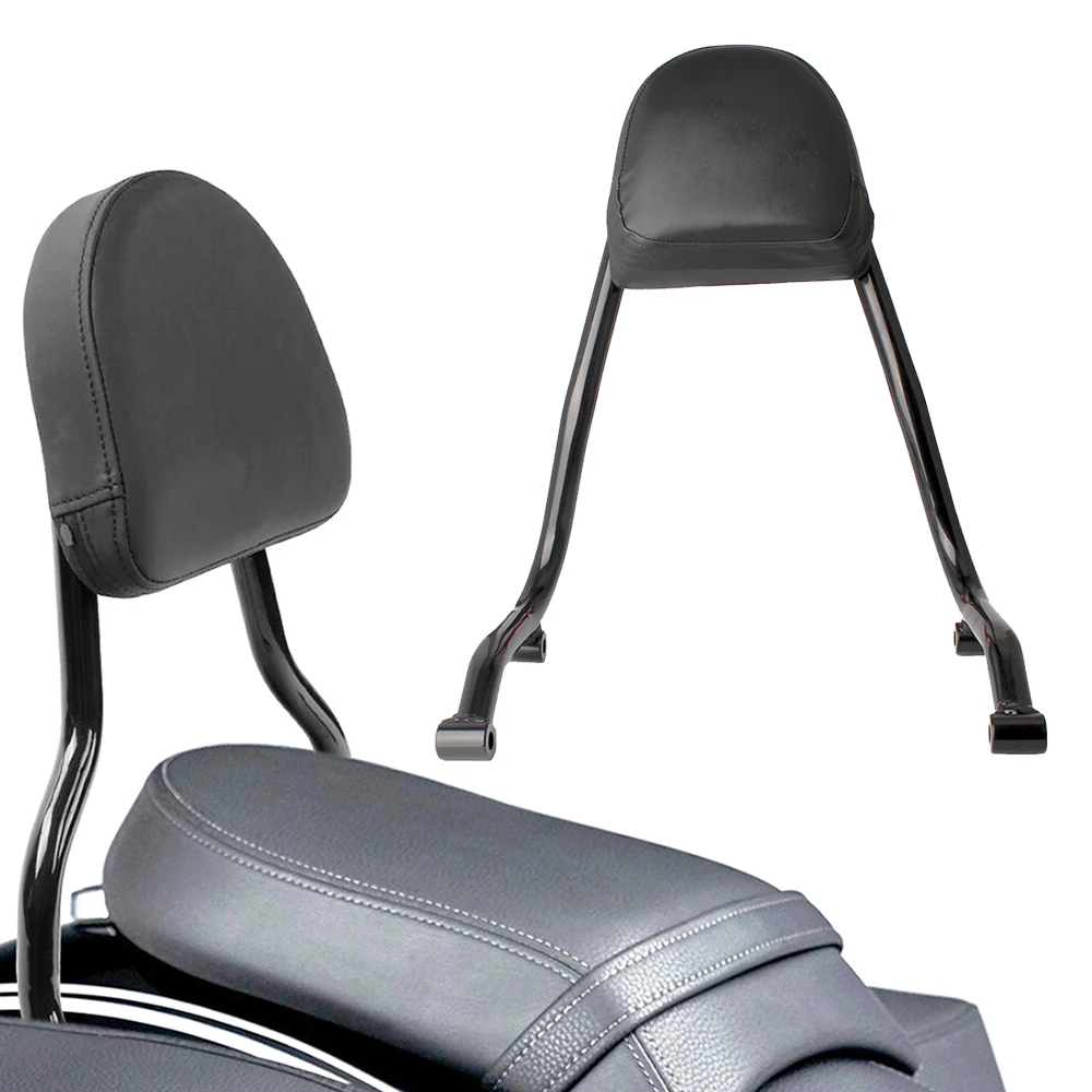 

Gloss Black Rear Passenger Backrest Sissy Bar Fit For BMW R18 2020 2021 2022