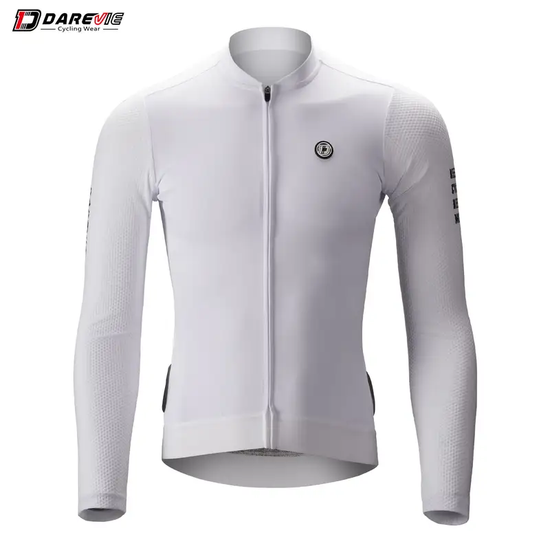 DAREVIE Cycling Jersey Long Sleeve Pro Aero Small Size 3D Bubble Mesh Cycling Jersey Men Women Breathable Man Cycling Maillot - Image 13