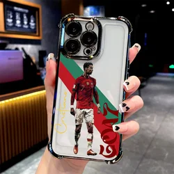 Premium Anti - Fall Football Star Phone Case - CR7 Edition - Samsung S26 Edge 5G (DDB - 385HWX7A1)