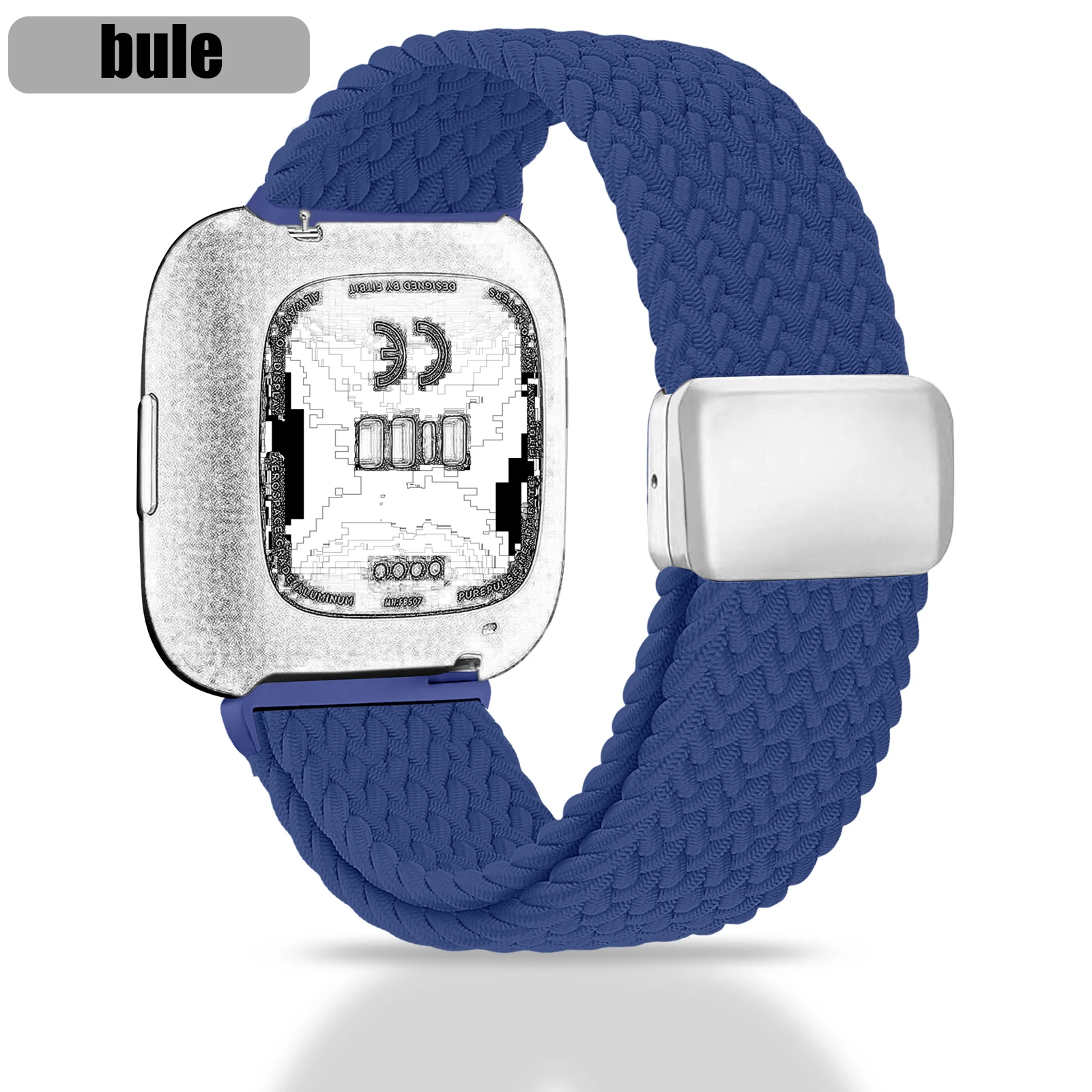 Vibrant Elastic Woven Magnetic Buckle Strap – Sport Band