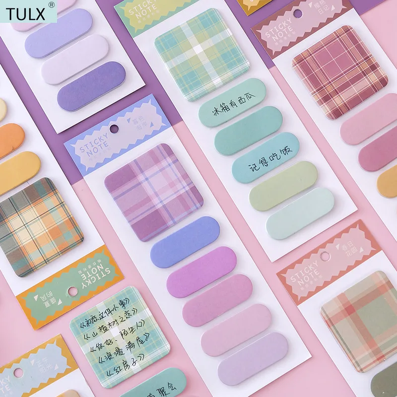 TULX 4PCS japanese school supplies kawaii stationery office accessories