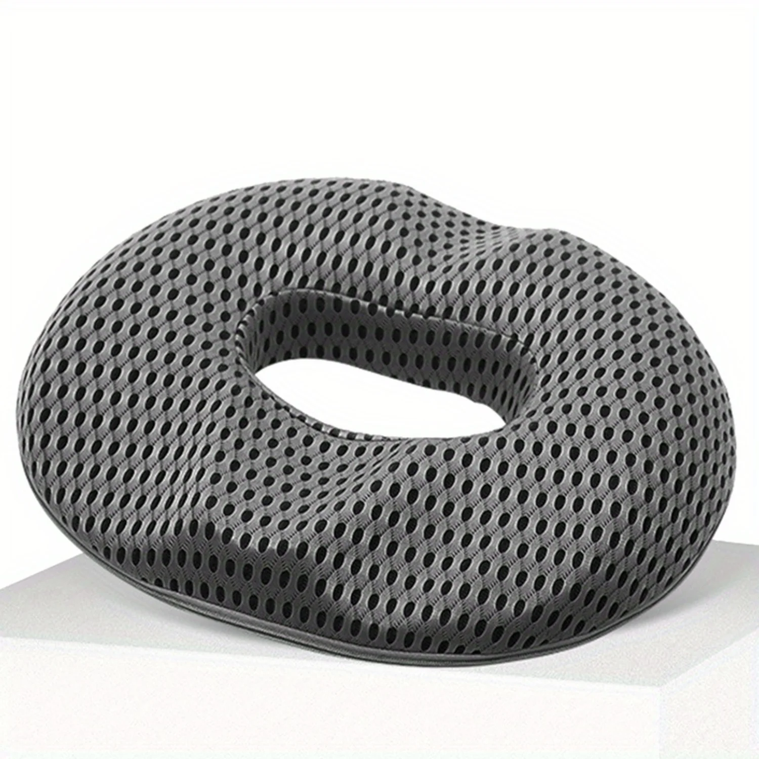 Donut Seat Cushion Memory Foam Chair Pillow-Hemorrhoid Relief, Car Office Seat Massage Pillow