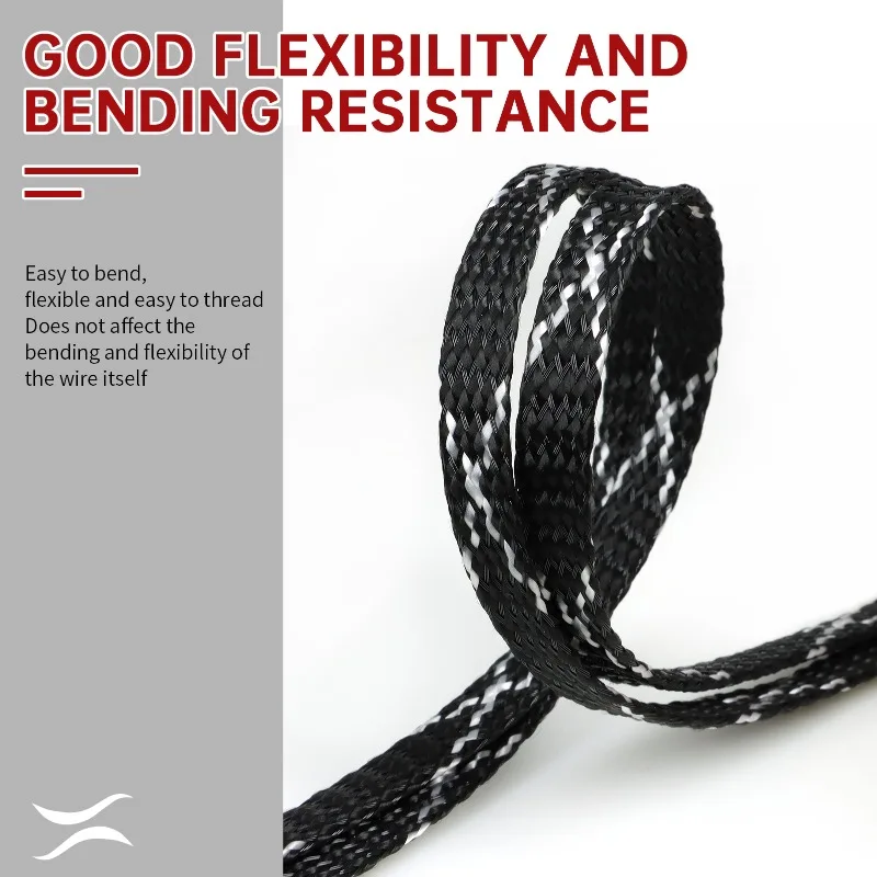 Expandable Braided Cable Sleeve – Premium Insulation and Protection