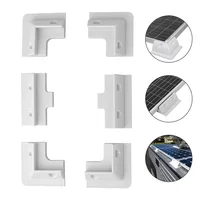 1 ensemble de supports de montage pour panneaux solaires photovoltaïques, supports d'angle pour modules PV, pour caravanes, camping-cars, bateaux, yachts, motorhomes 3