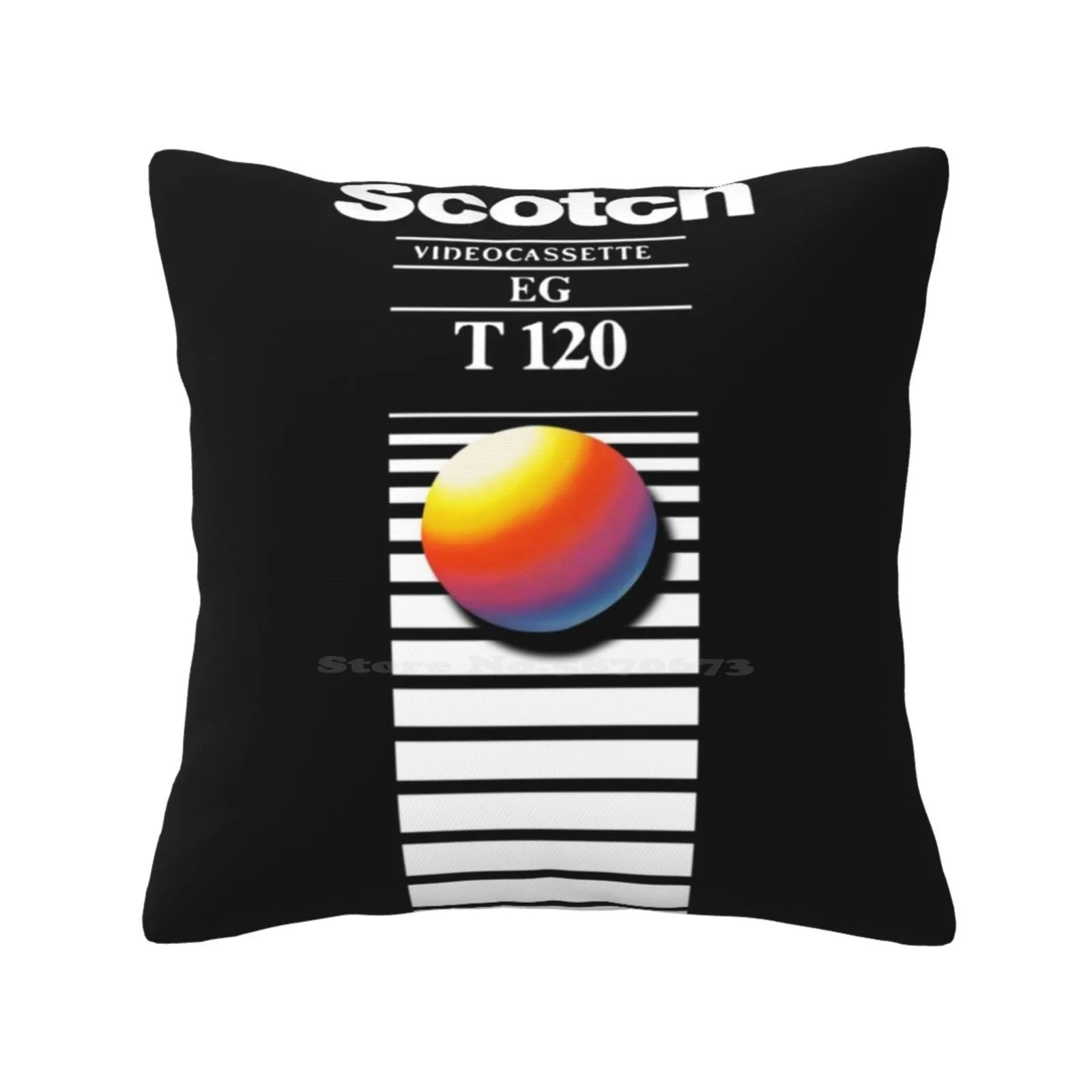 Retro Vhs Tape Cuscini Estetici Custodia Camera Da Letto Decorazione Della Casa Retro 80S Vhs Tape Box Estetica Anni '90 Cassetta Video Film Idrovolan