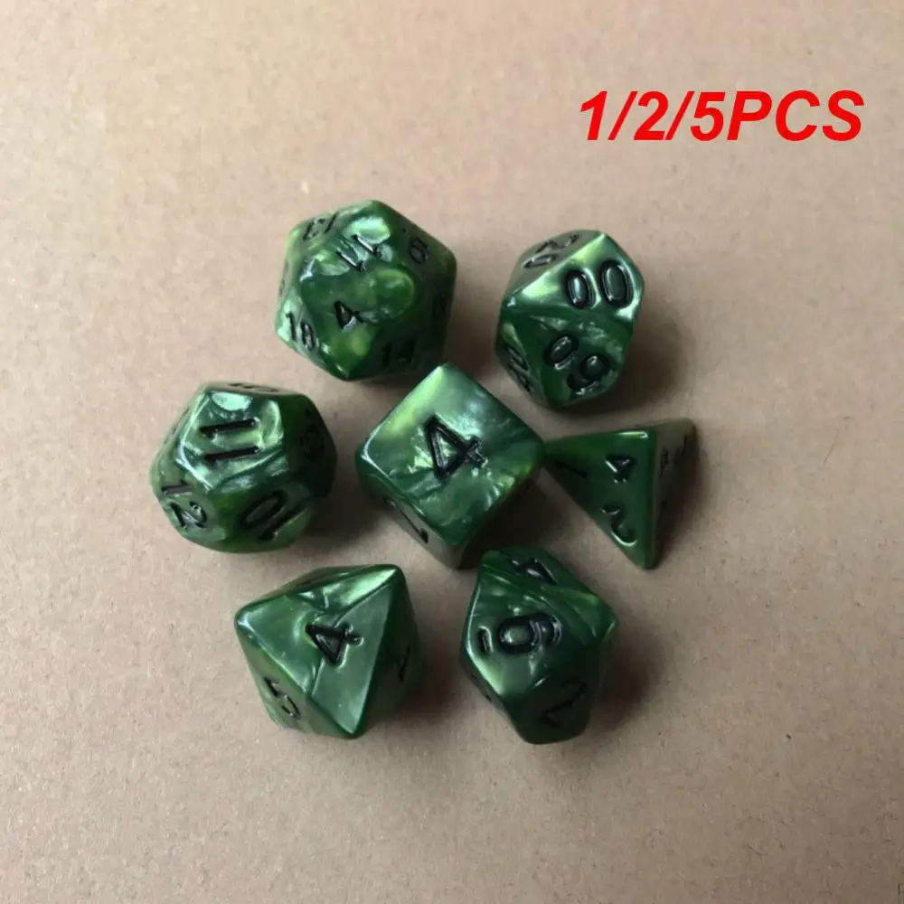 

1/2/5 шт./набор, многогранные кости d & d d4 d6 d8 d10 d % d12 d20