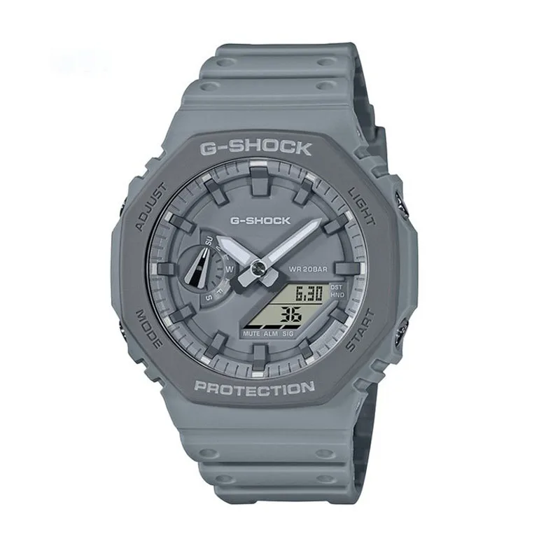 G-SHOCK GA 2100 Men's Watches Quartz Fashion Casual Multi-functional Shockproof LED Dial Dual Display Outdoor Sports Man Watch