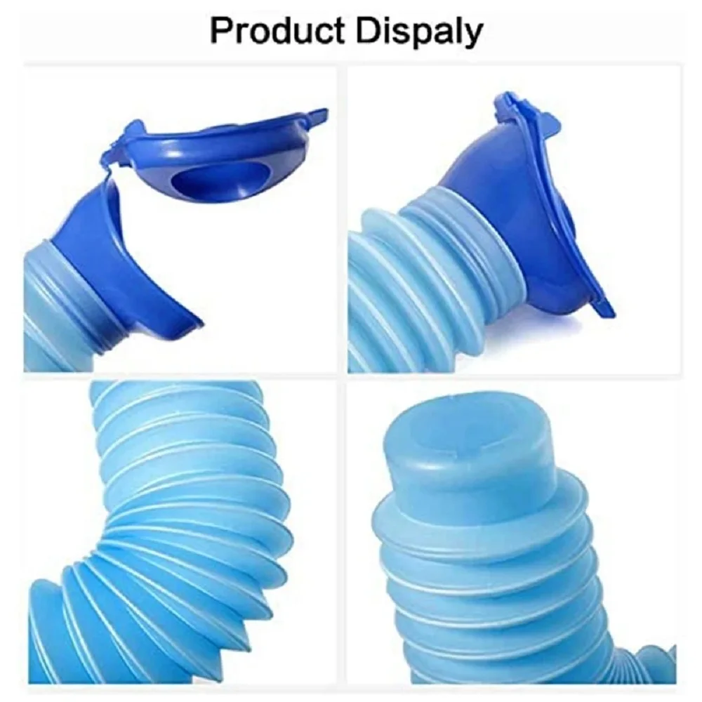 750ML Adult Urinal Portable Shrinkable Personal Mobile Toilet Potty Women Kid Pee Bottle for Outdoor Car Travel Traffic Camping