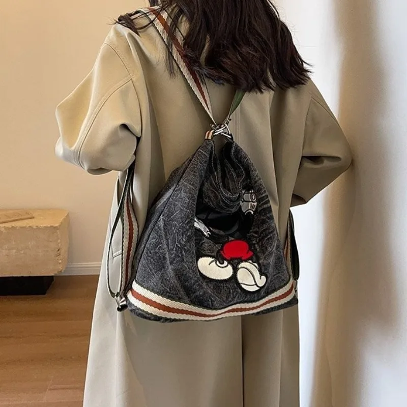 حقيبة ديزني ميكي الجديدة ذات السعة الكبيرة للنساء...