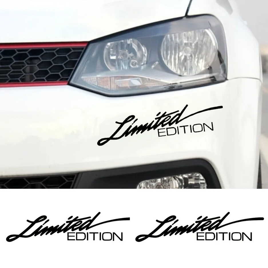 2stk Limited Edition Aufkleber Auto Motorrad Racing