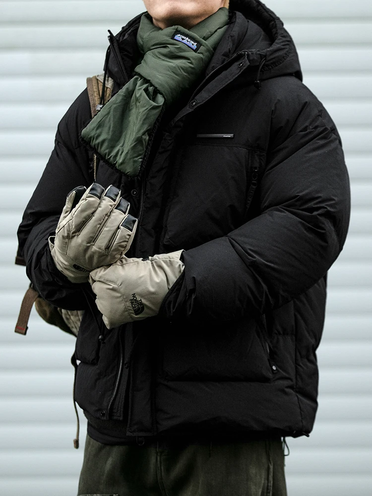Winter Men'S Padding Outdoor Windproof Down Jacket Korean Fashion Lightweight Padded Jackets Harajuku Casual Puffer Coat Male