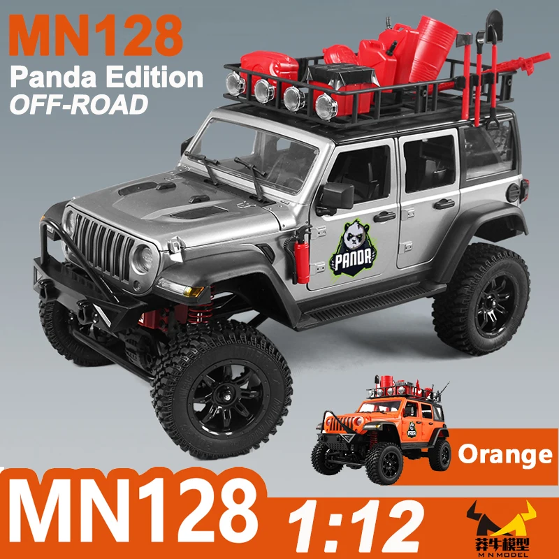 1/12 MN128 RC 자동차 4WD 지프 모델 2.4G 리모컨 LED 라이트 4X4 오프로드 4WD 클라이밍 RC 트럭 전기 장난감 자동차 소년 선물