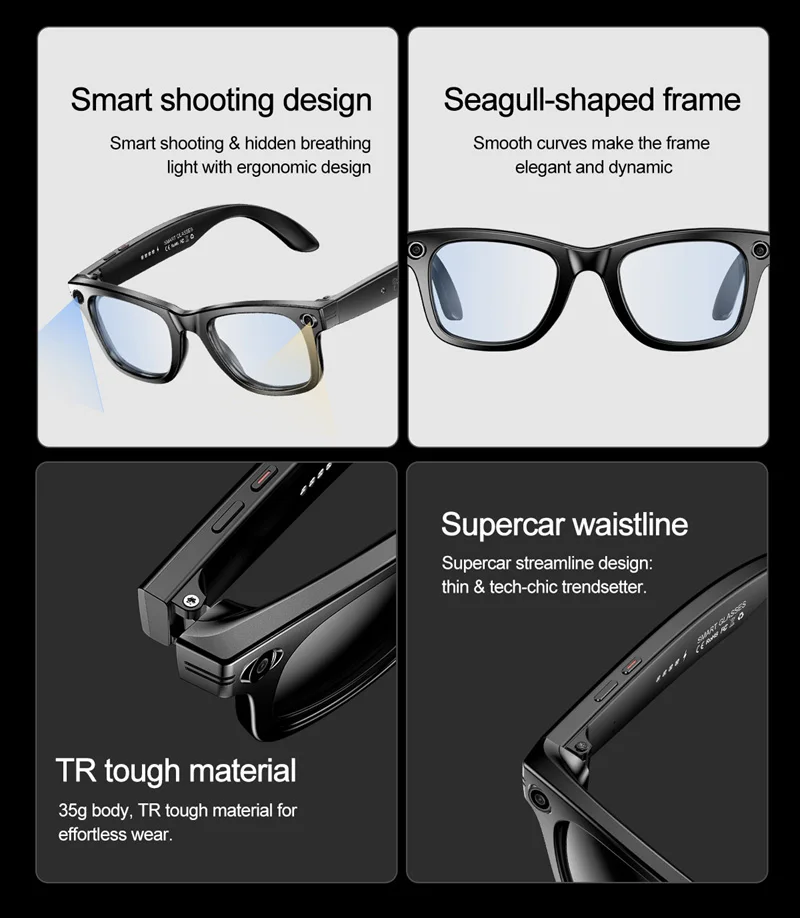 Lunettes connectées intelligentes Xiaomi