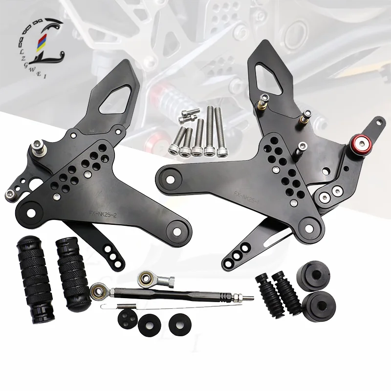 

Motorcycle Adjustable Rear Set Rearsets For CFMOTO 250NK NK250 NK 250 CNC Foot Rest Footrest Bracket Aluminum