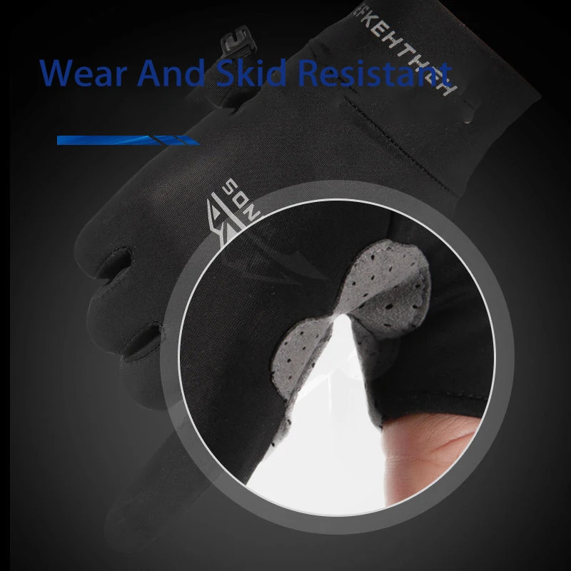 Cycling Gloves Men Women Summer UV Protection Ice Silk Touch Screen Thin Driving Non-slip Outdoor Sports Breathable Gloves 2
