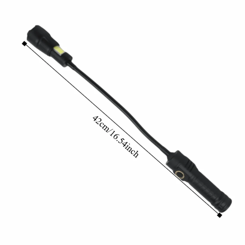 1000 루멘 LED 작업등 방수 360도 ° 조절 가능한 자석 손전등 충전식 유연한 LED 조명 검사등