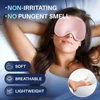 3D Sleep Eye Mask Zero Eye Pressure 3D Contoured Sleeping Mask Soft Comfort Eye Shade Cover 100% Block Out Light Slaapmasker 2