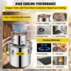 VEVOR 3 5 8 13 Gal Distiller Alambic Moonshine Alcohol Still Stainless Copper DIY Home Brew Water Wine Essential Oil Brewing Kit 4