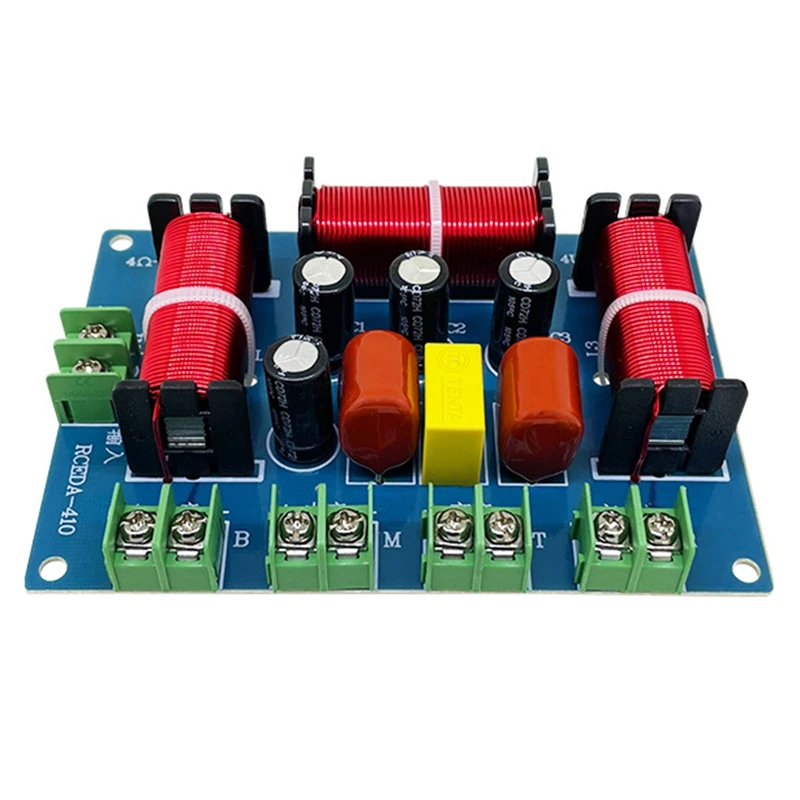 Speaker Crossover Midrange+Bass 4 Way Audio Frequency Divider Home Theater speaker crossover