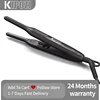 KIPOZI 3/10 Inch Pencil Hair Straightener for Quick Touch Ups, Mini Flat Iron Titanium for Short Hair 15S Fast Heat Dual Voltage 1