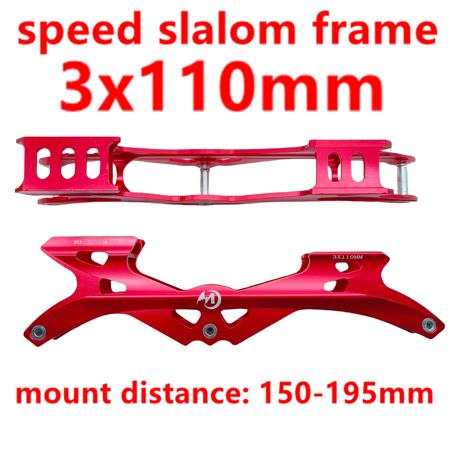 speed slalom frame skate frame 3x110mm 165-195MM