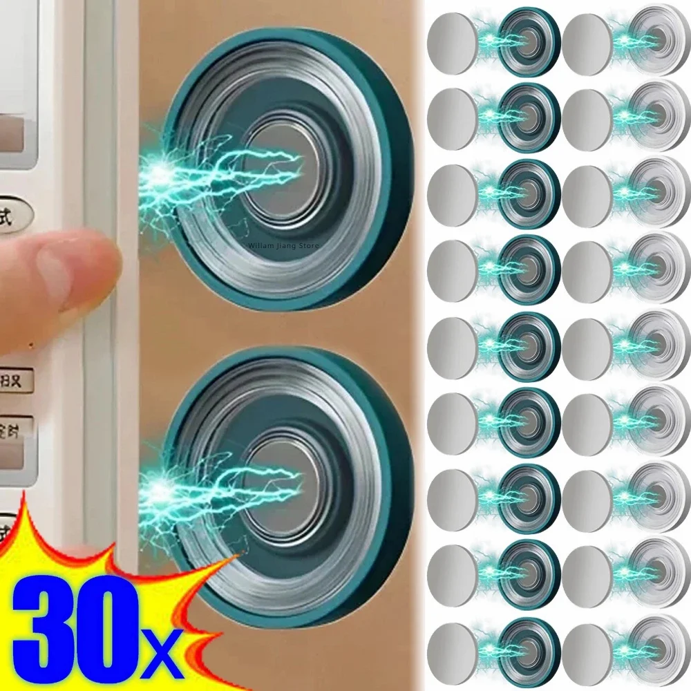 Multi-purpose Magnet Wall-mounted Iman Anti-lost Hooks Hanger Hook Keys Holder Remote Control Magnetic Ring Home Storage Garden