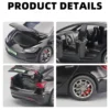 2024 NEW 1:32 FOR TESLA Model 3 Alloy Model Car Toy Diecasts Metal Casting Sound and Light Car Toys Vehicle 3
