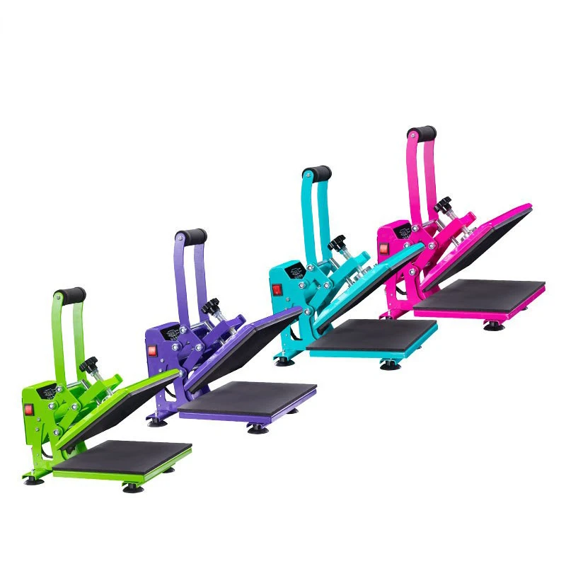 

Новый портативный ручной термопресс 23*30 см, подходит для сублимационной печати логотипов футболок