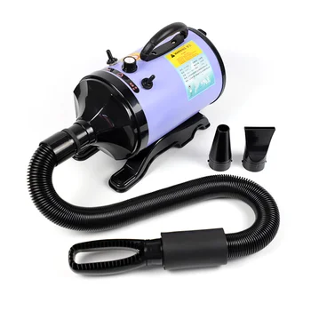 2800W High-power Dogs Hair Dryer Cat Grooming Water Blower Motor Warm Wind Adjustable Blow-Dryer Professional Drier Pet Supplies