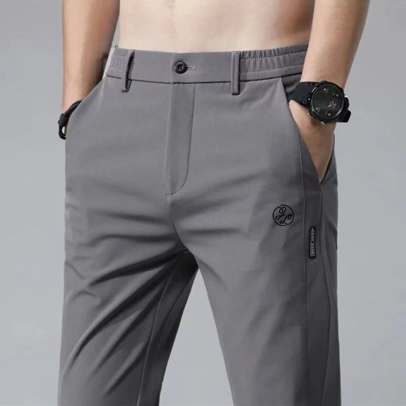 

Summer ultrathin High-quality Golf Pants Men Fashion fast dry Elasticity Golf Wear Men's Trousers Sweatpants Casual Work Pants