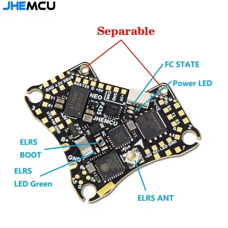 รูปสินค้า Flight Controller 4-in-1 สำหรับโดรน FPV