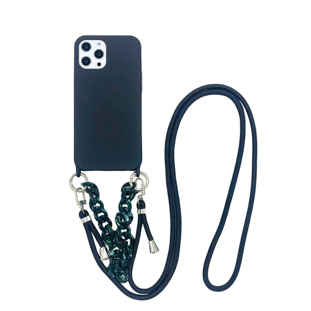 CYLMFC Apple iPhone 11 Case with Lanyard Neck Strap,Clear Cell Phone  Neckband Crossbody Case/Phone Necklace Holder Neck Cord Smartphone Case  Cover Holder - iPhone 11 Necklace Case Black : Amazon.in: Electronics