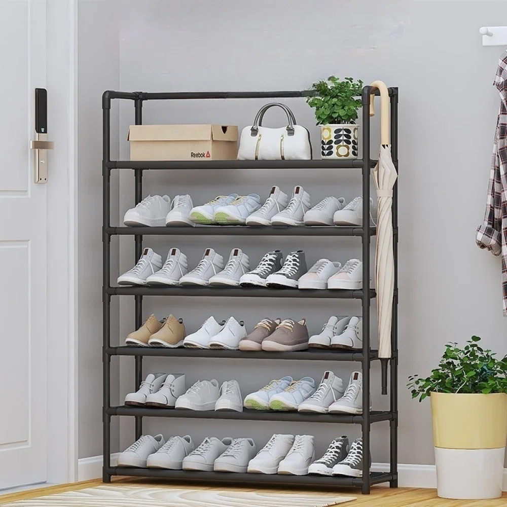 Kitchen Storage Rack Wall To Floor Multi-layer Simple Cabinet Microwave Oven Storage