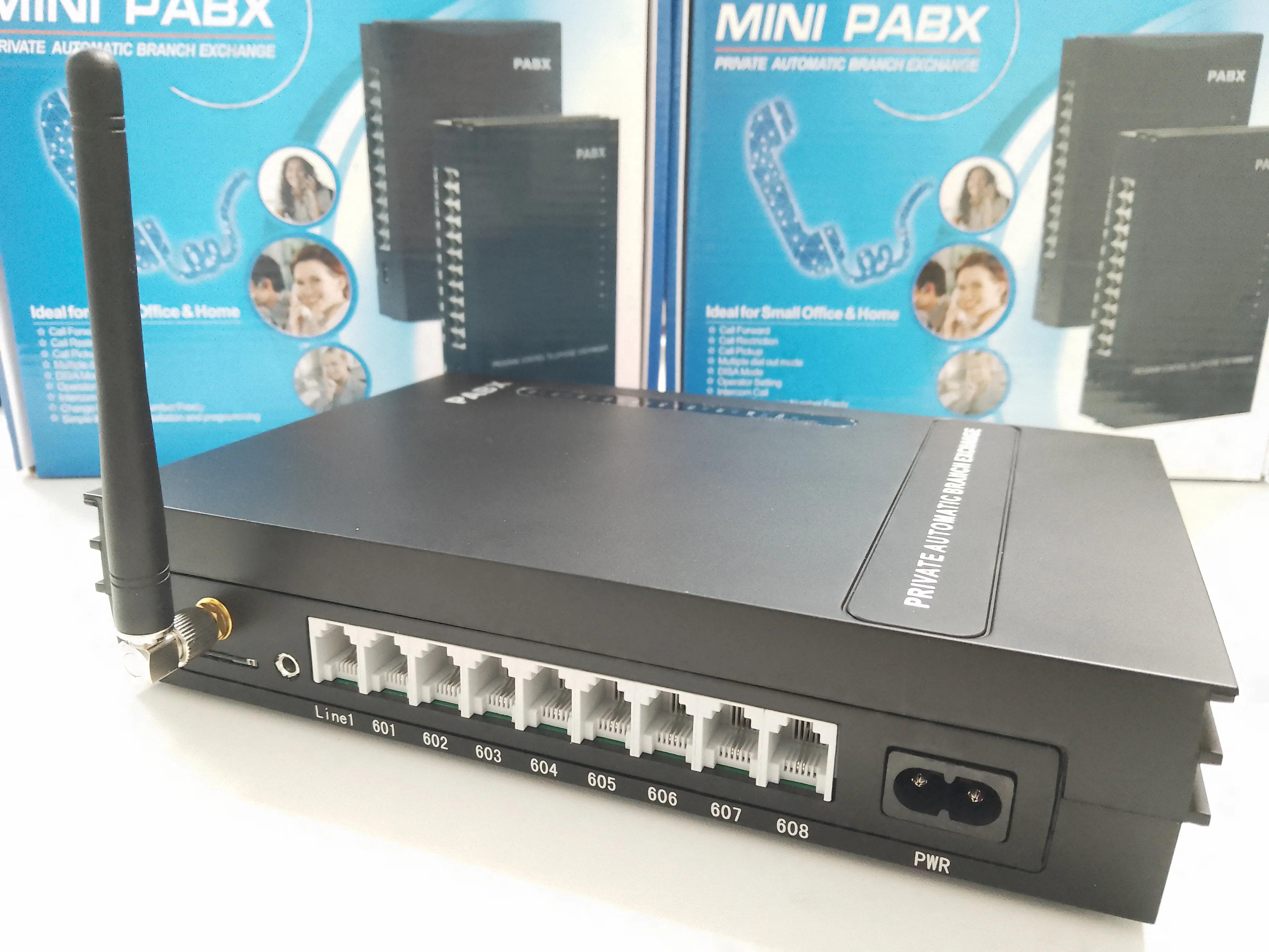 PBX manufacturer VinTelecom MS108-GSM // Phone system PABX / follow me-NEW