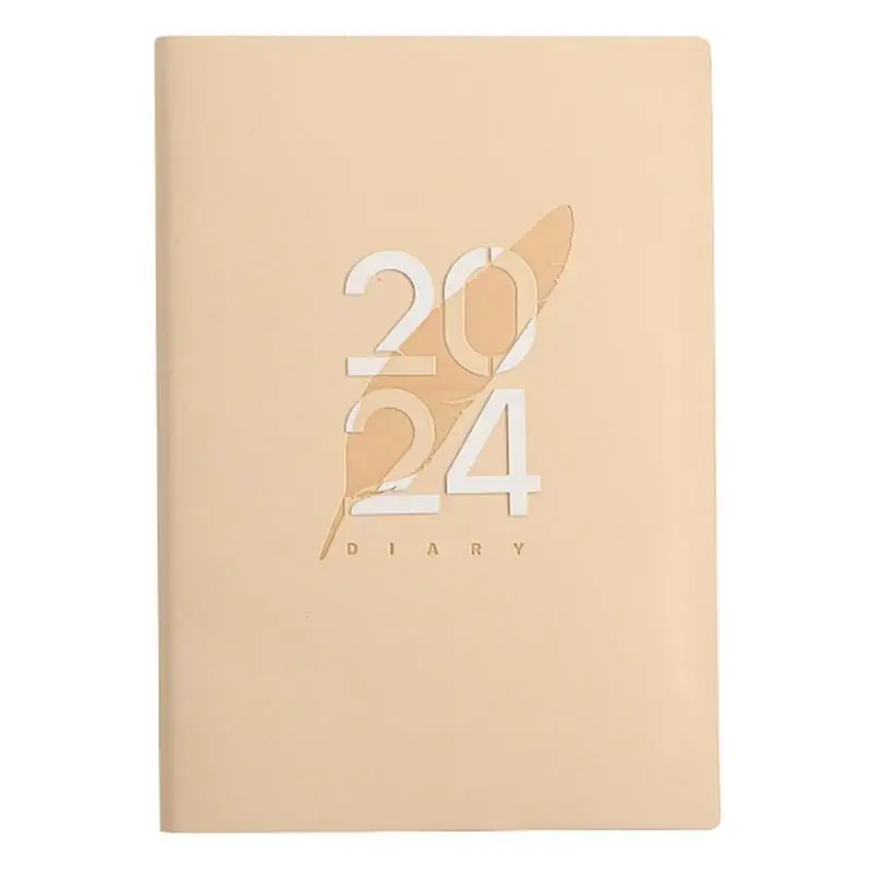 

2024 Planner Per Page From Jan 2024 To Dec 2024 Dairy DayMinder Hourly Appointment Book With Thick Paper For Busy Schedules