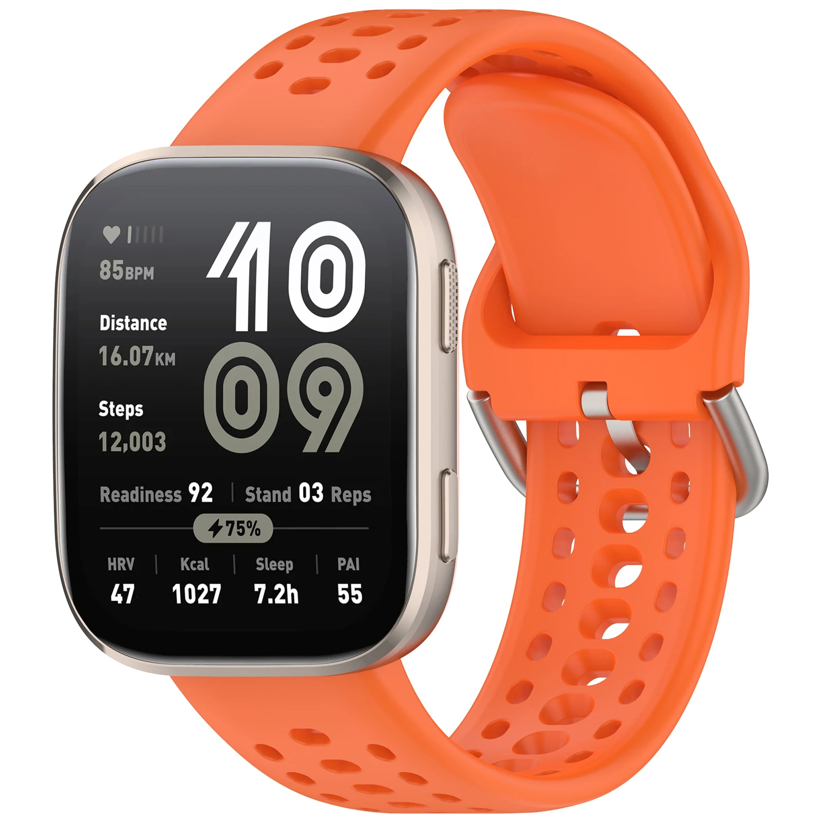 Enhanced Silicone Sport Band for Smartwatch - Breathable Strap Accessory