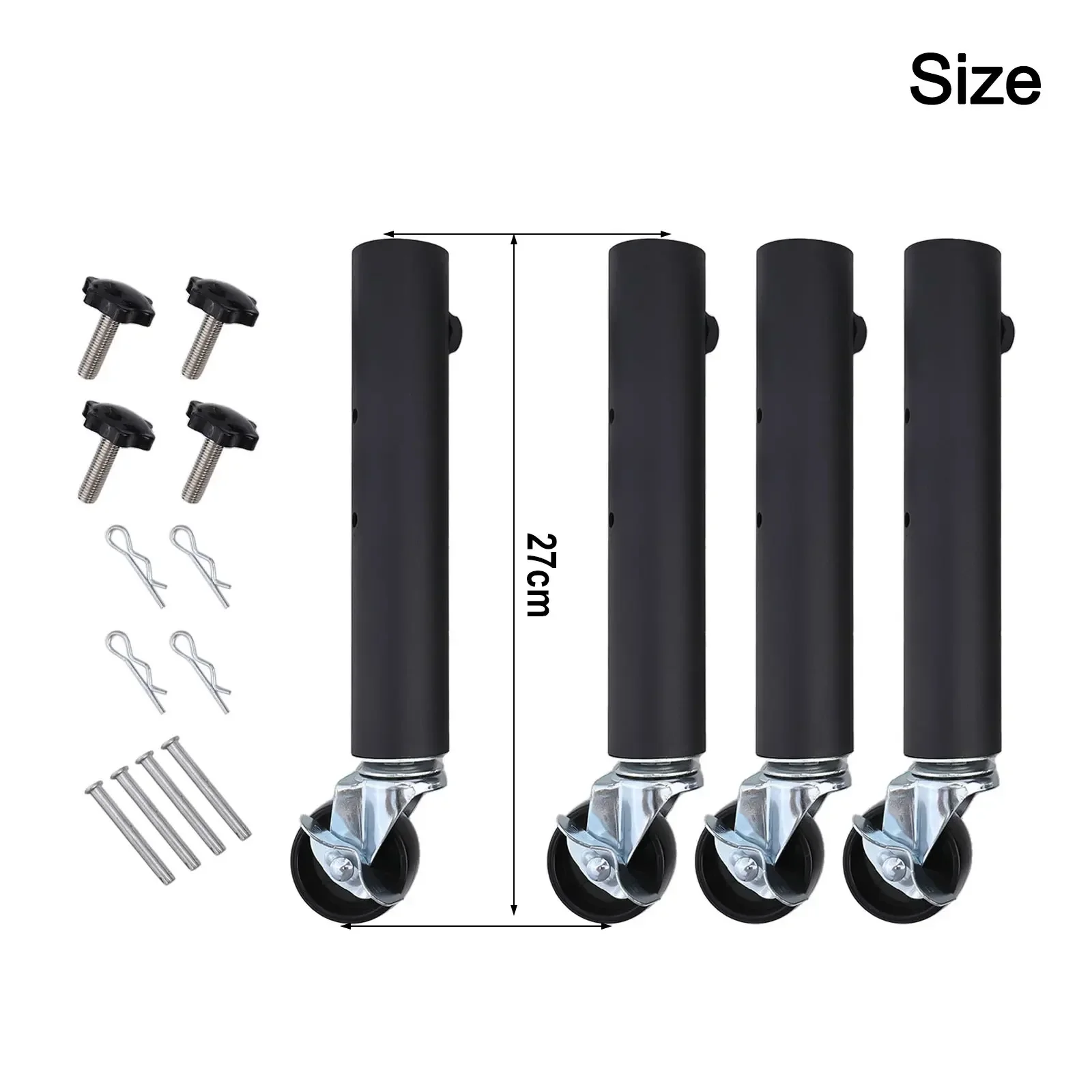 Adjustable Gate Supporting Wheel Sturdy Metal with Coating Rust Resistant Easy Installation Wide Compatibility
