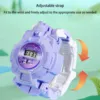 Children's Puzzle New Unique Watch Transformation Cartoon Robot Electronic Watch Toy Multi functional 4