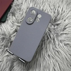 Elegant Sandstone Soft TPU Ultra - Thin Matte Phone Case for VIVO V60 (Gray)