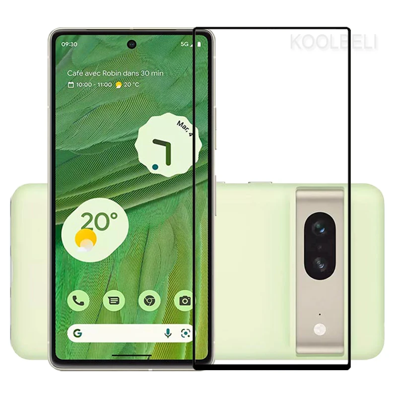 Protezioni A Schermo Intero Per Google Pixel 7 3D Pellicola Protettiva In Vetro Temperato Per Google Pixel 7 7 Pro/Pixel 6 6 Pro/Pixel 5A 5G