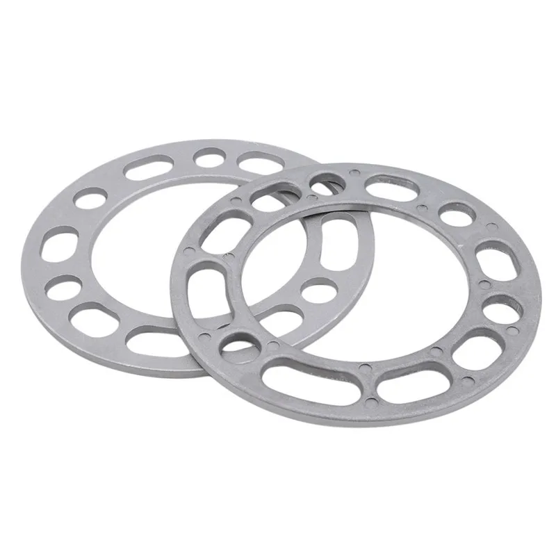 Wheel Spacers Shims Plate 3mm 5mm 8mm 10mm Stud For 4x100 4x114.3 5x100 5x108 5x114.3 5x120 auto Wheel Spacers 2Pcs,car wheel spacer