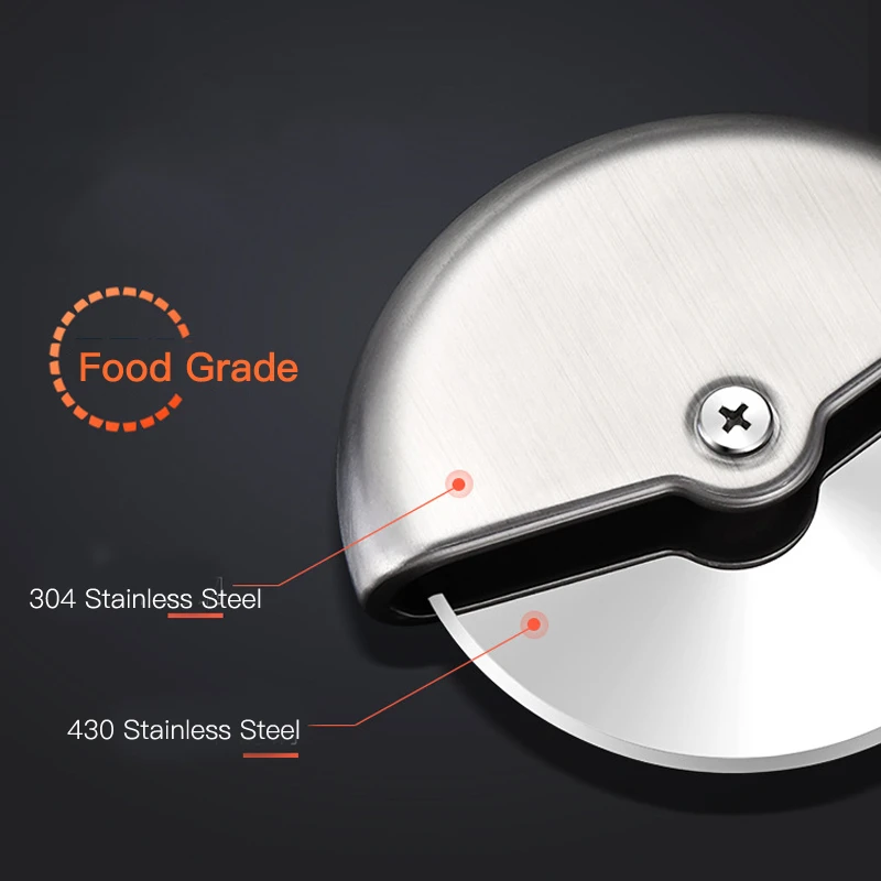 Description Picture 2 of itemPizza Cutting Wheel Pizzas Cutter Round Wheel Cutting Blade for Pizza Roulette Rolling Dough Pizza Slicer Cutter Tools