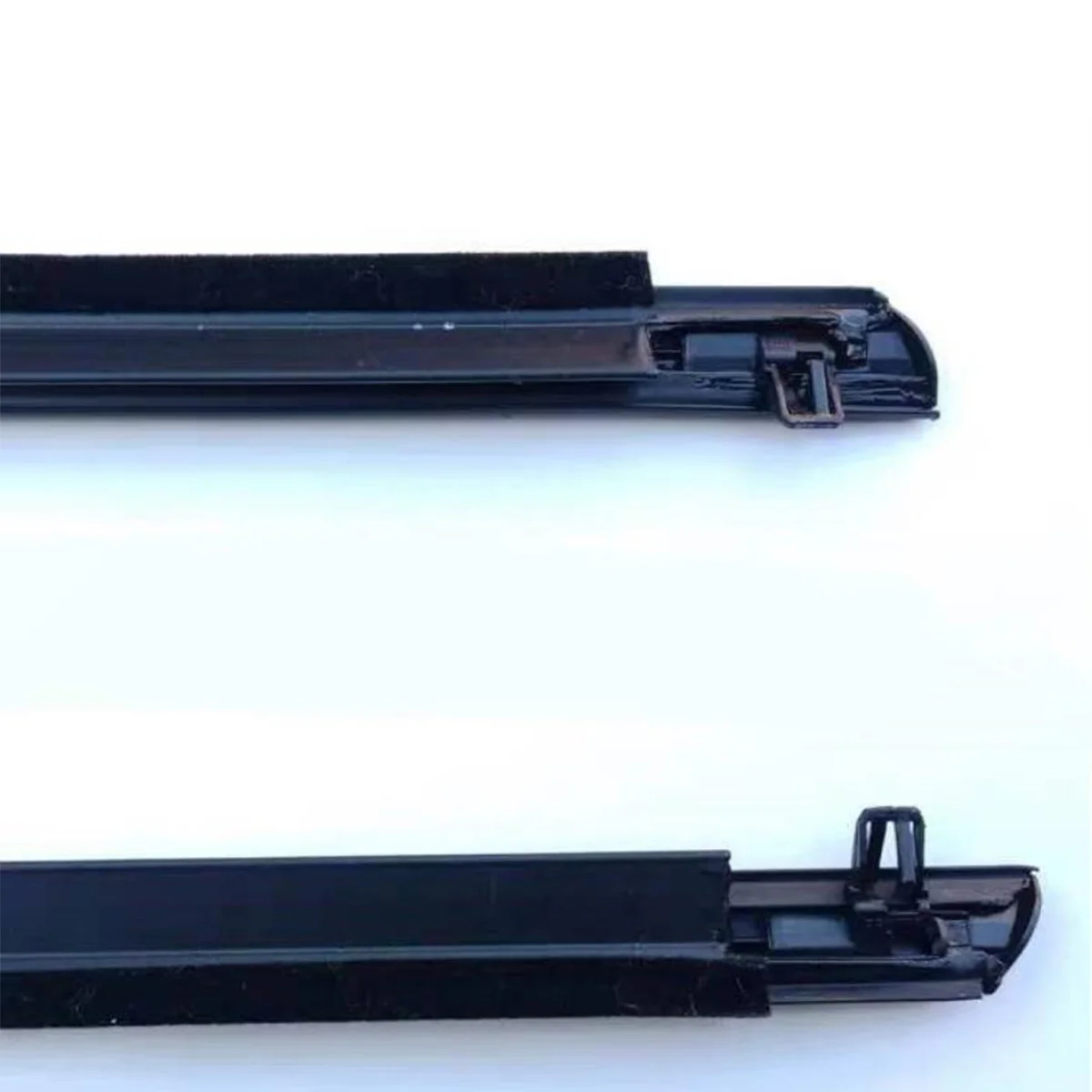 Car Outer Windows Rubber Weatherstrip Waterproof Pressure Strip Sealing Belt Moulding Trim for Mazda 3 BK sedan 04-09 4PCS