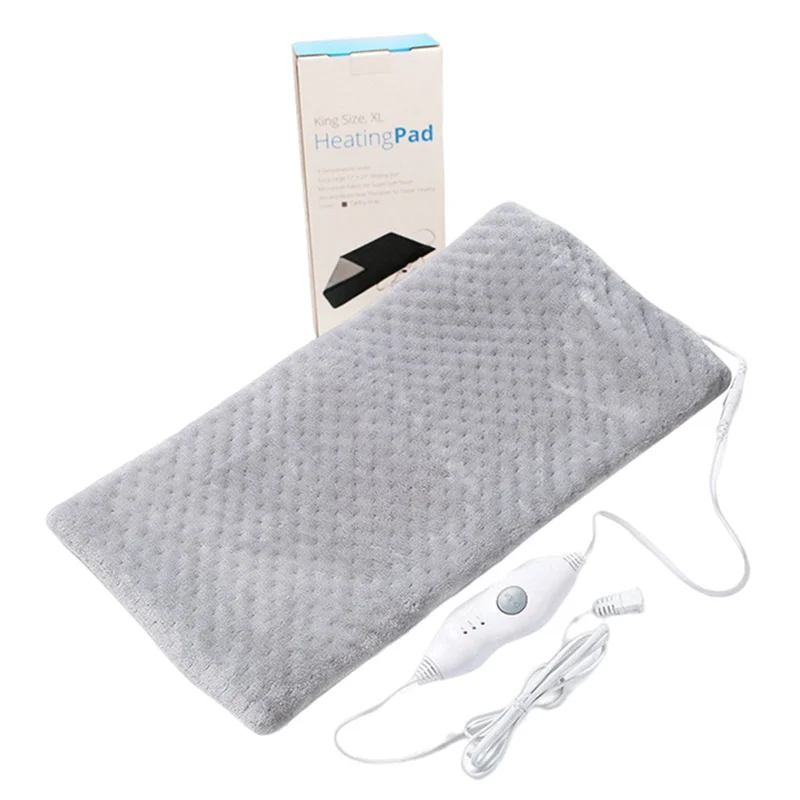 AT14 Heating Pad,Electric Blanket Comfortable,Soft,Energy-Saving,Power Saving Three Gear Constant Temperature Control.UK Plug Du 6