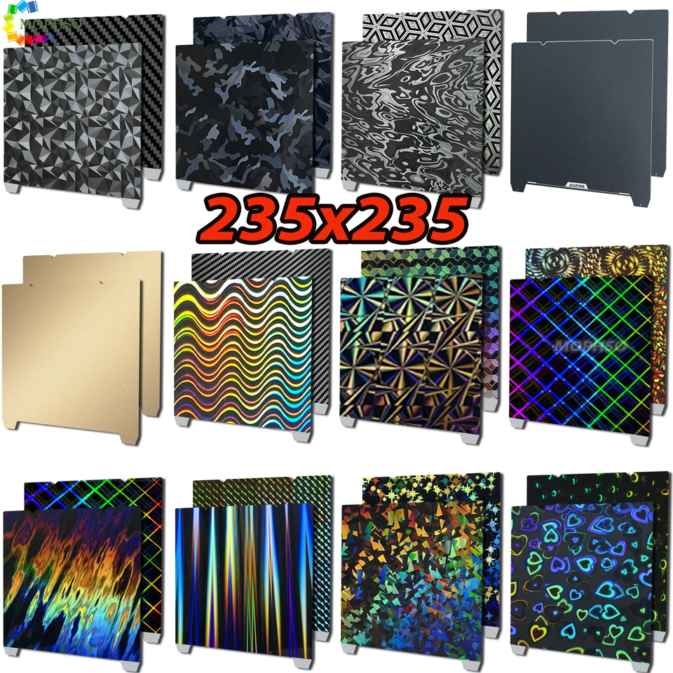 Piastra Stampa 3D PEO+PET 235x235mm - Doppia Faccia Per Creality Ender 3, K1 | Adesione Eccellente - Foto 5