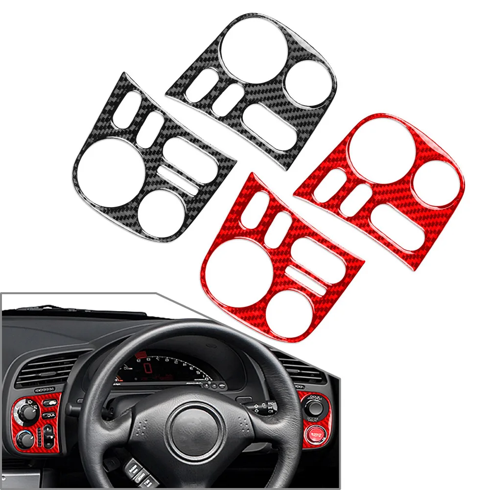 

RHD Car Interior Driver Side Dashboard Cover Trim Sticker Decoration Accessories For Honda S2000 2004 2005 2006 2007 2008 2009