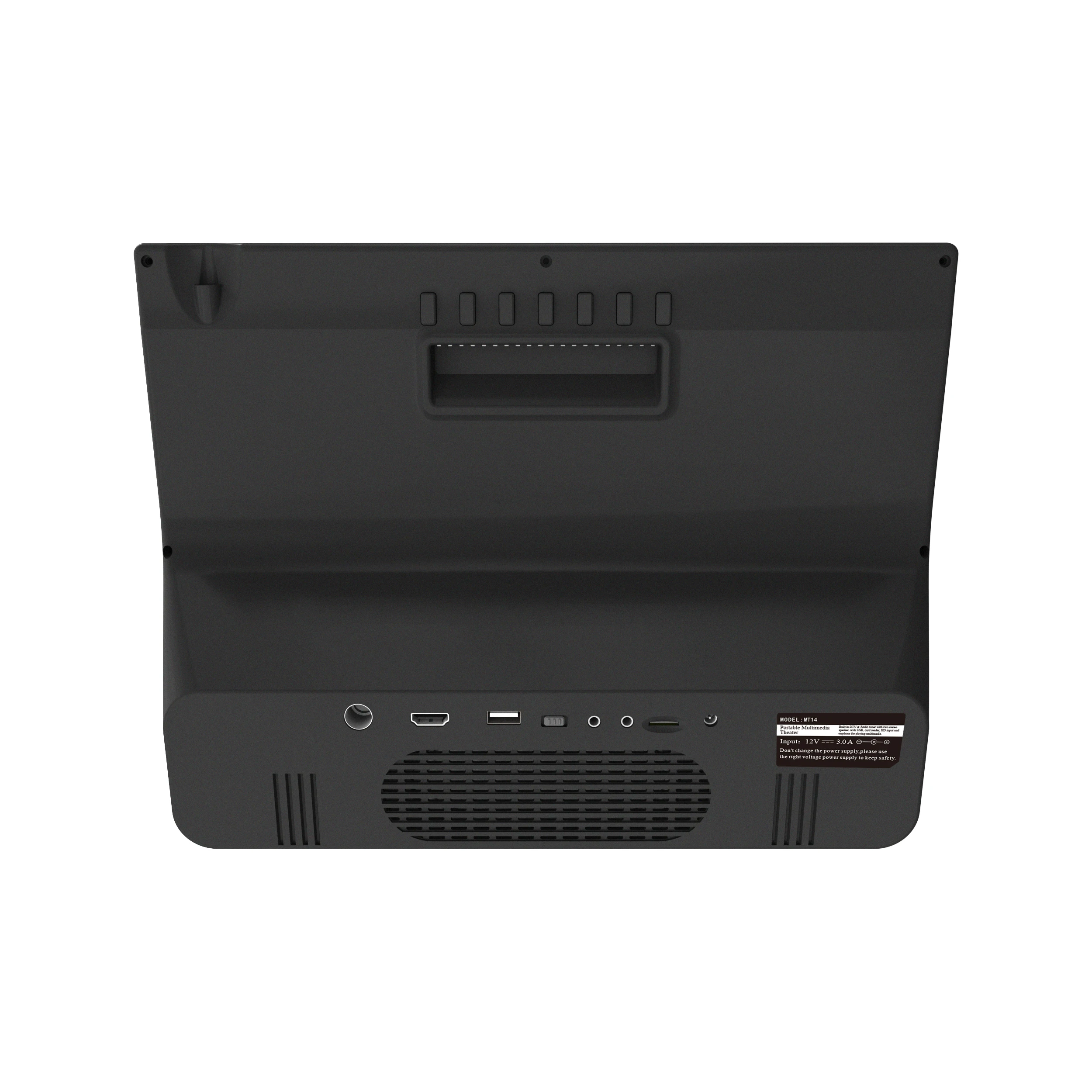 14 Inch Pocket Tv Led Televisiones Smart Lcd Dab Mini Tv Portable Digital Rechargeable